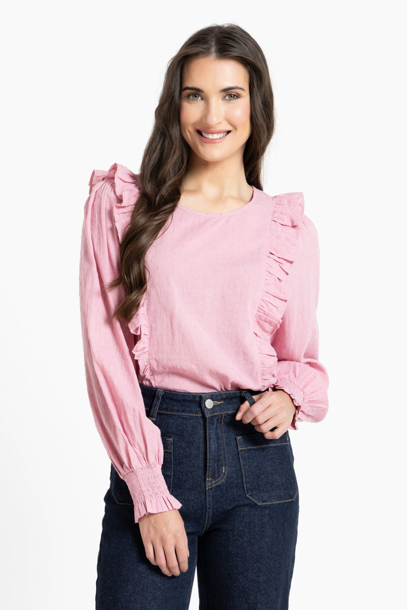 Resilient Top Pink Sparkle