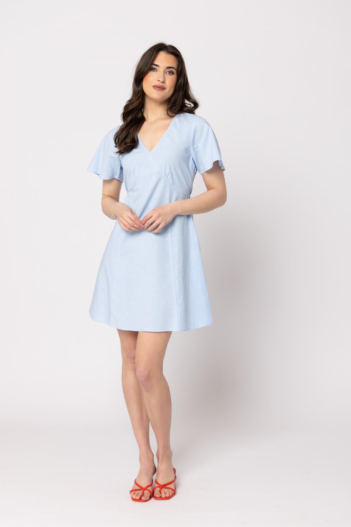 Celebrate Dress Sky Blue