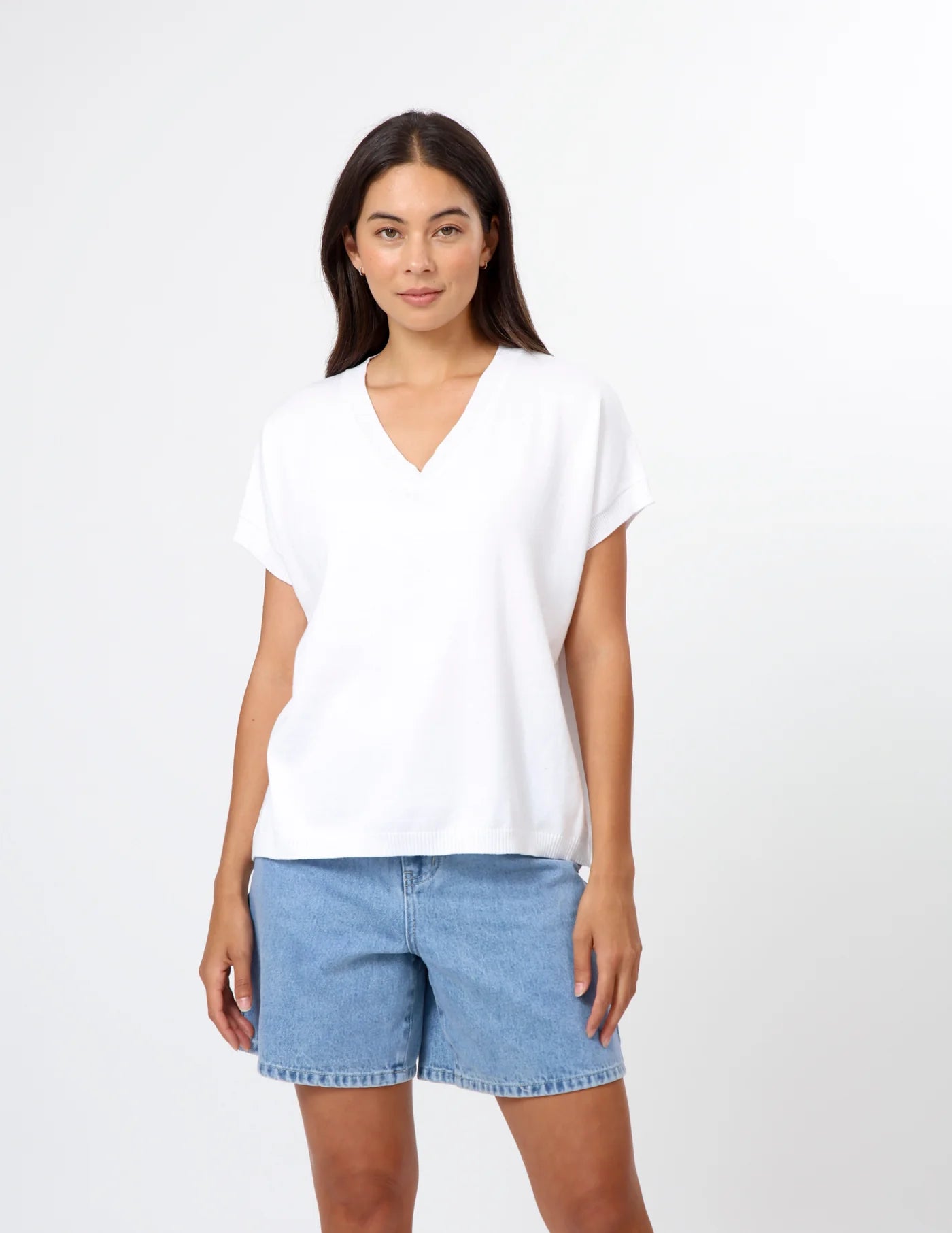 Lily Top White
