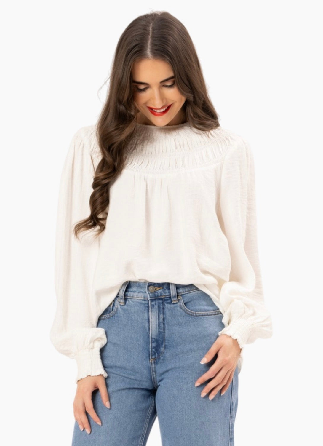 Devotion Top Soft White