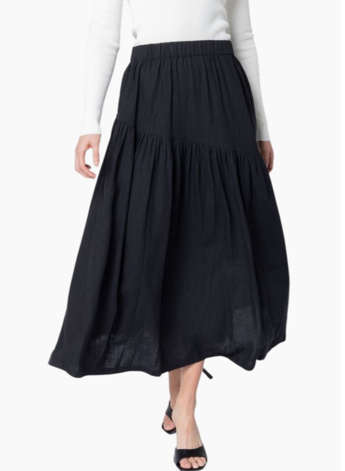 Devine Maxi Skirt Black