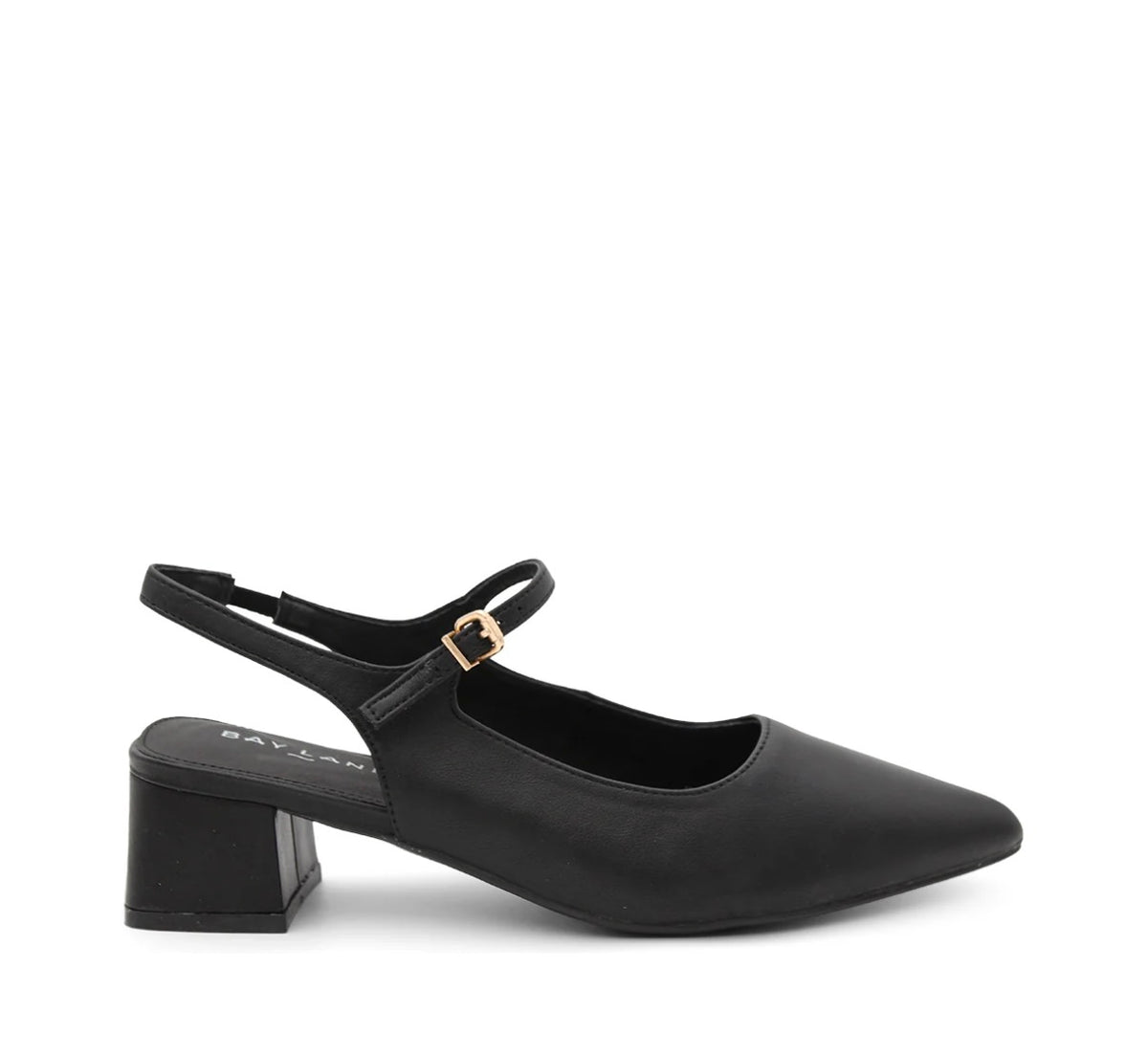 Astor Heel Sandal Black