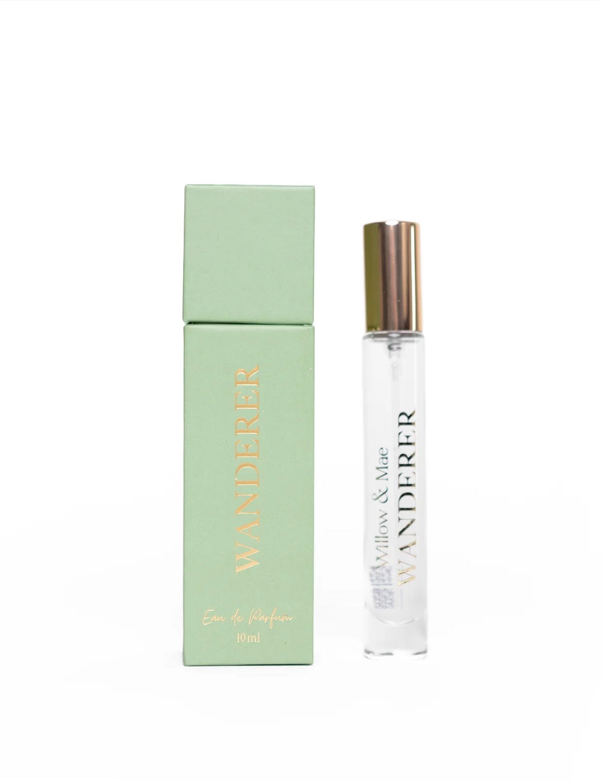 Wanderer 10ml Green Atomiser Eau de Parfum