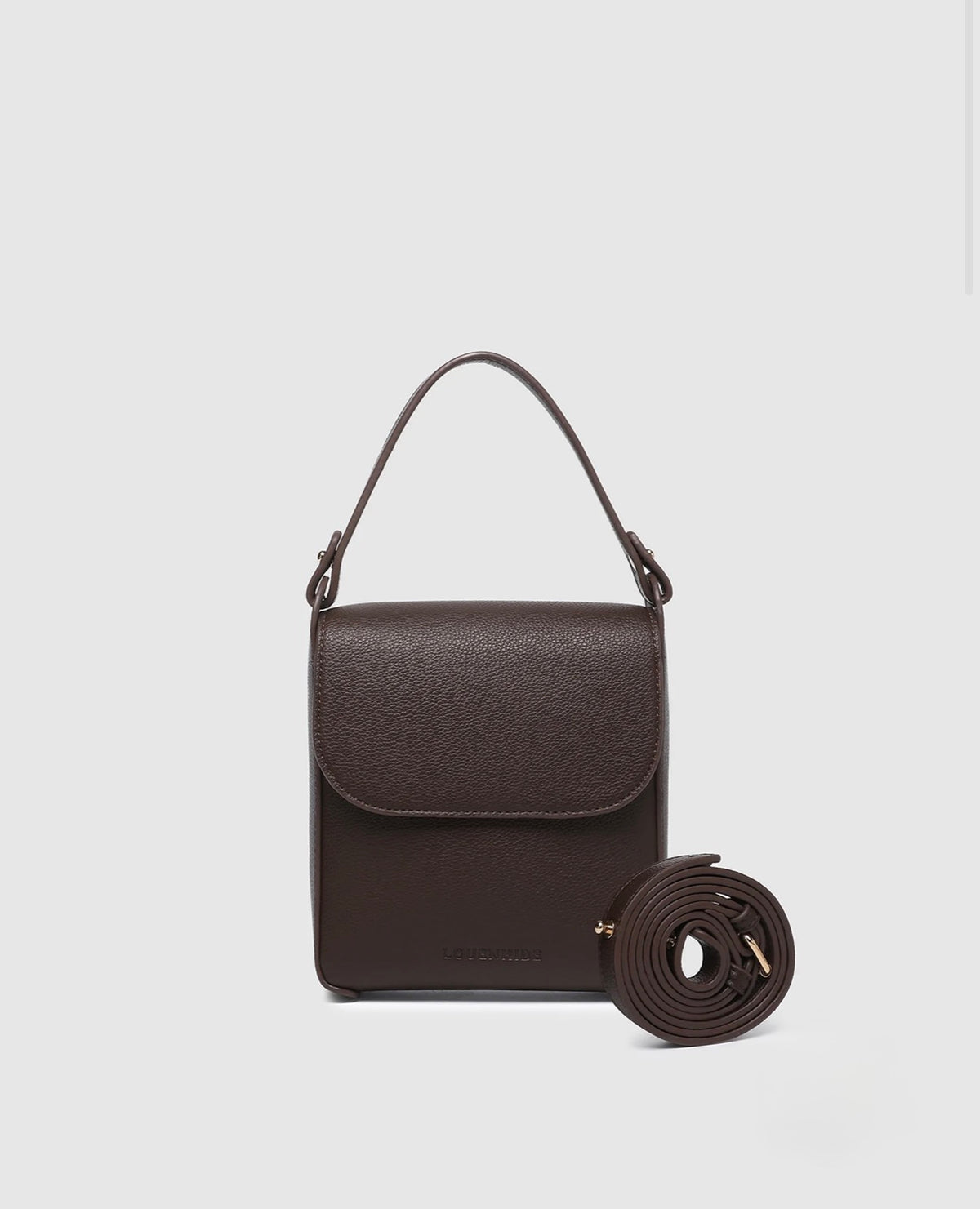 Bessie Crossbody Phone Bag Chocolate