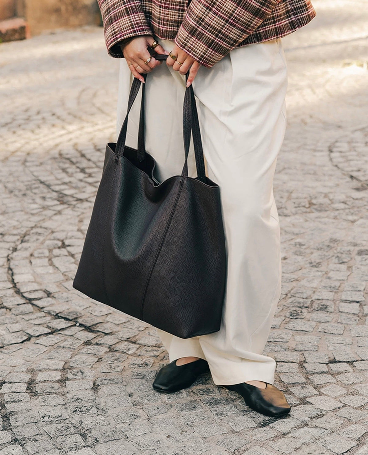 Colby Tote Bag Black