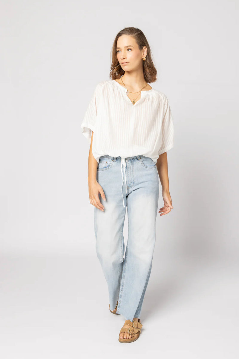 Liberty Top White Stripe