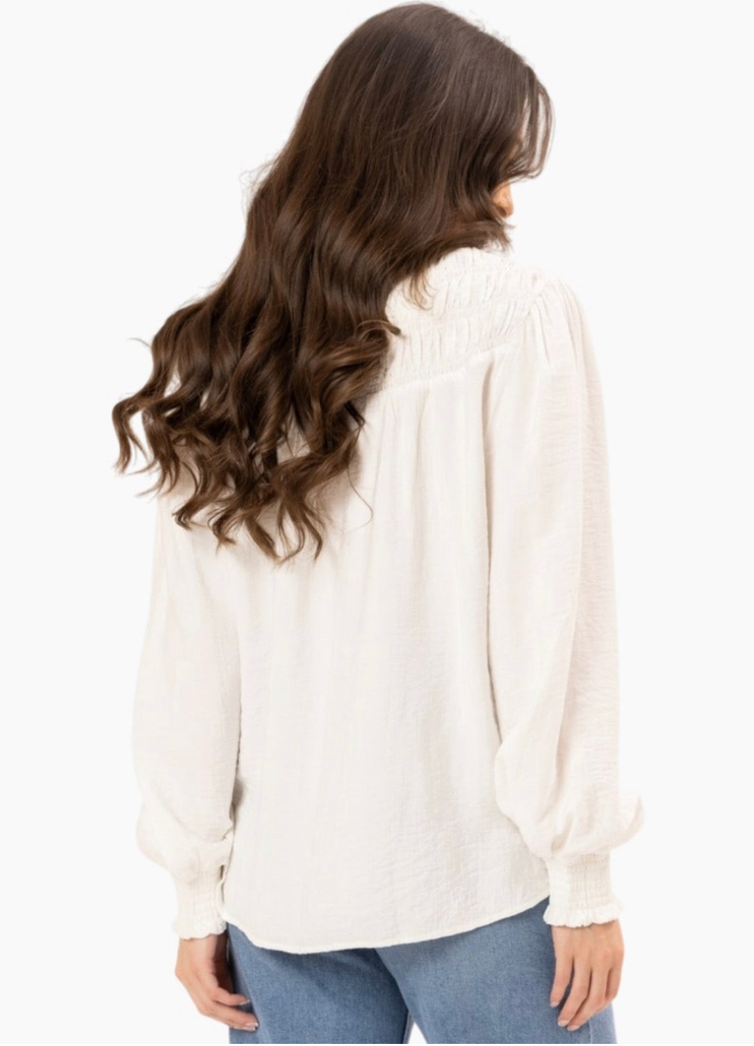 Devotion Top Soft White