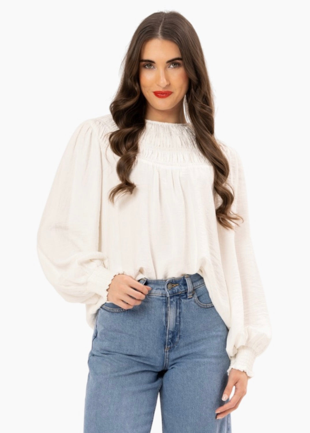 Devotion Top Soft White