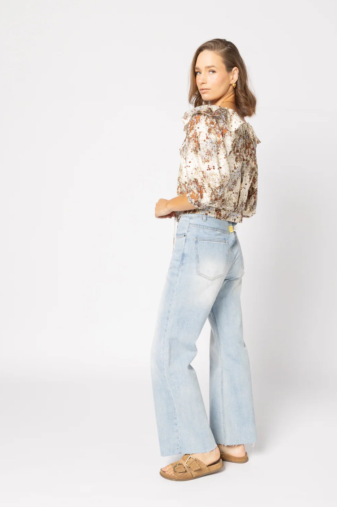 Belle Blouse Summer Field