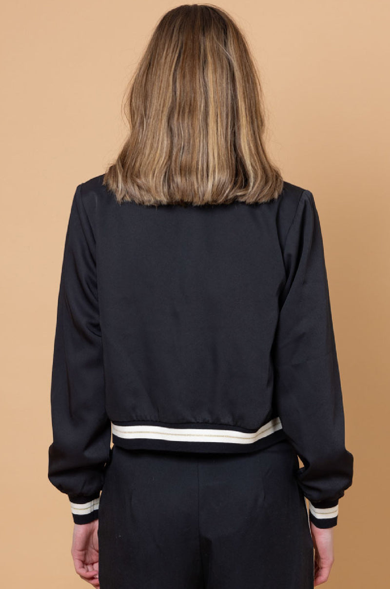 Ashlee Bomber Jacket Black