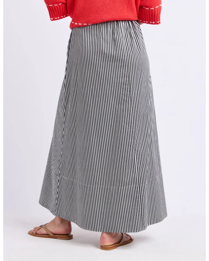 Willow Skirt Black Stripe