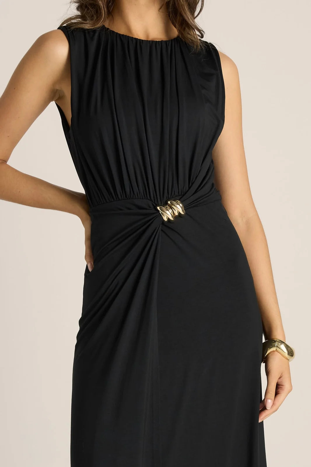 Rowan Modal Dress Black