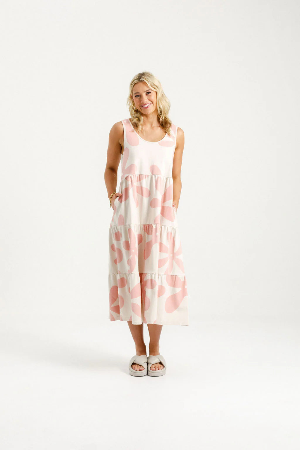 Maddie Dress Blossom Daisies