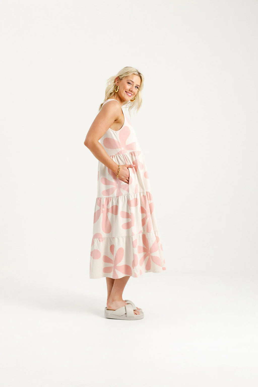 Maddie Dress Blossom Daisies