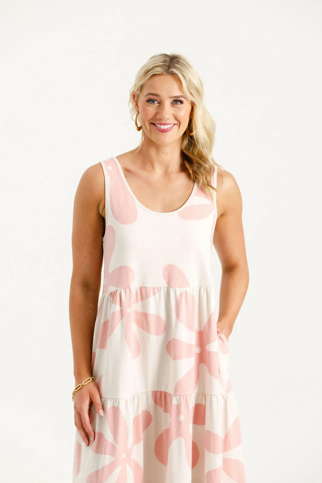 Maddie Dress Blossom Daisies