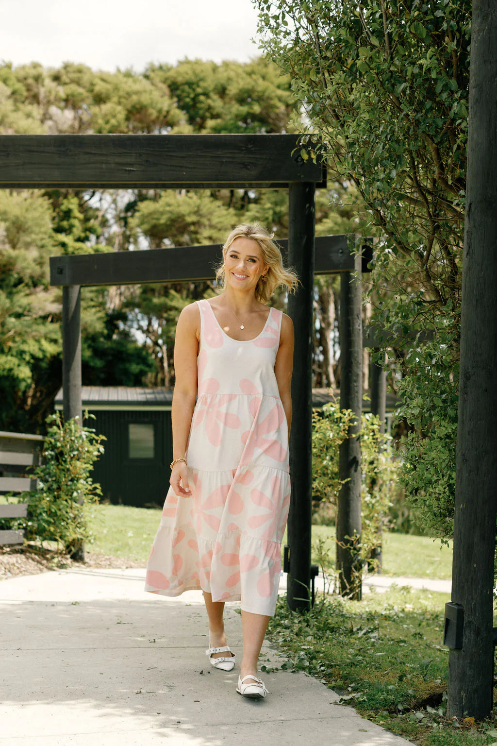 Maddie Dress Blossom Daisies