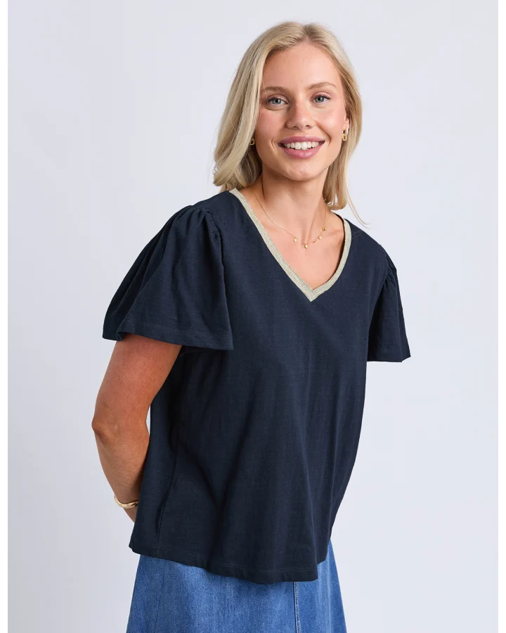 Solara Top Navy