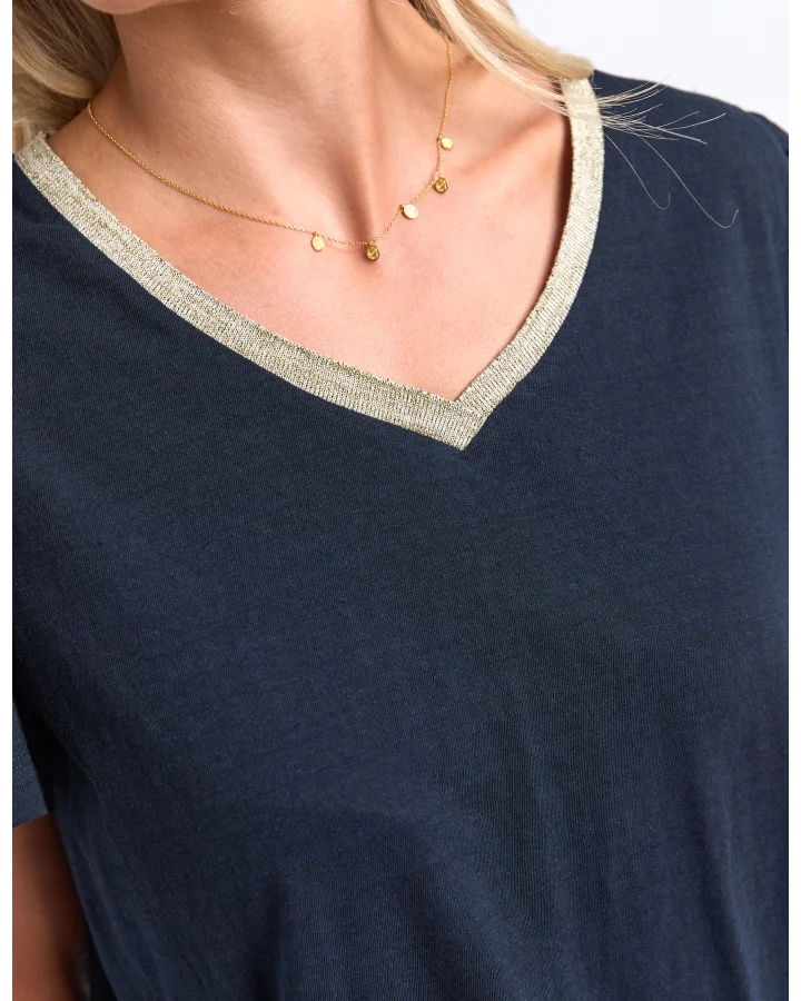 Solara Top Navy