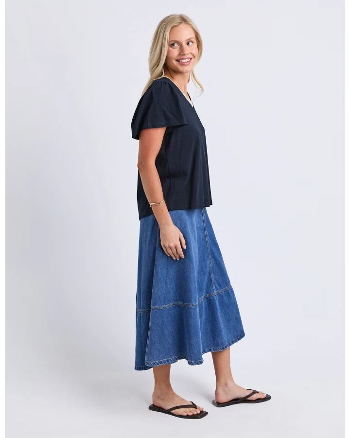Solara Top Navy