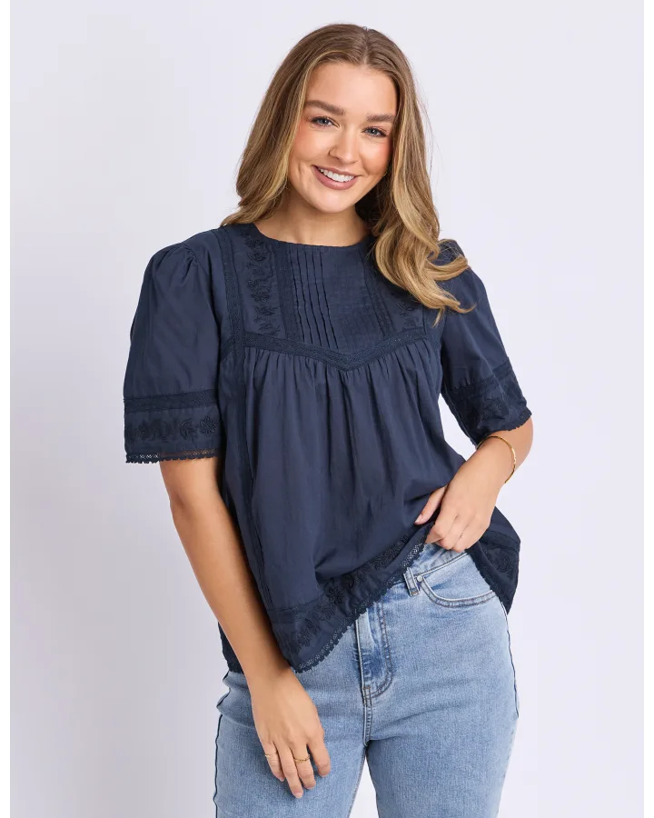 Juna Top Dark Sapphire