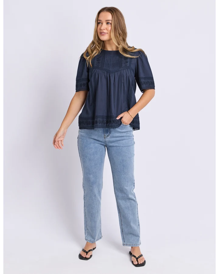 Juna Top Dark Sapphire
