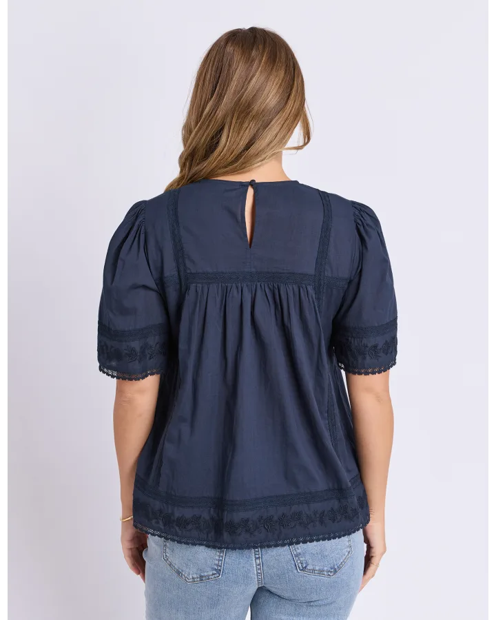 Juna Top Dark Sapphire