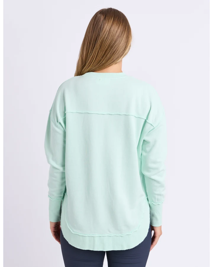 Simplified Crew Pale Mint