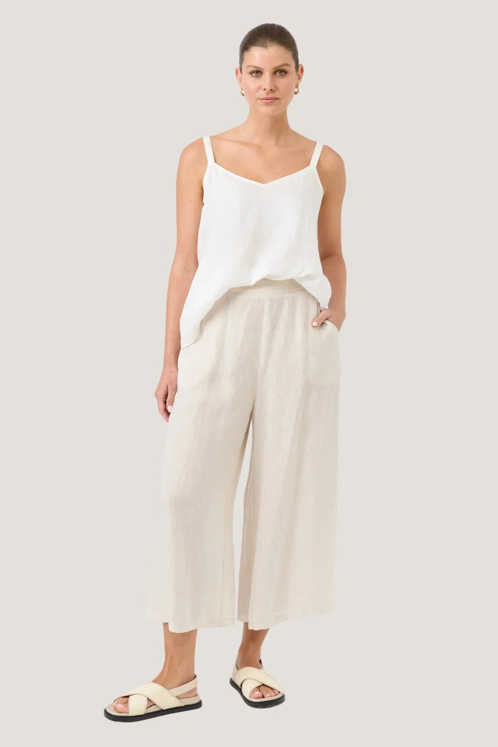 Studio Crop Pant Tusk