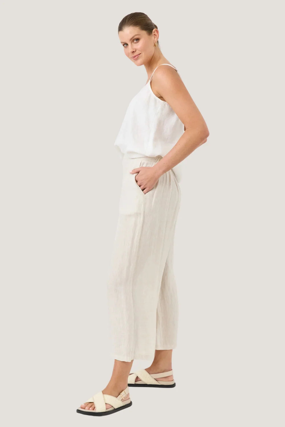 Studio Crop Pant Tusk