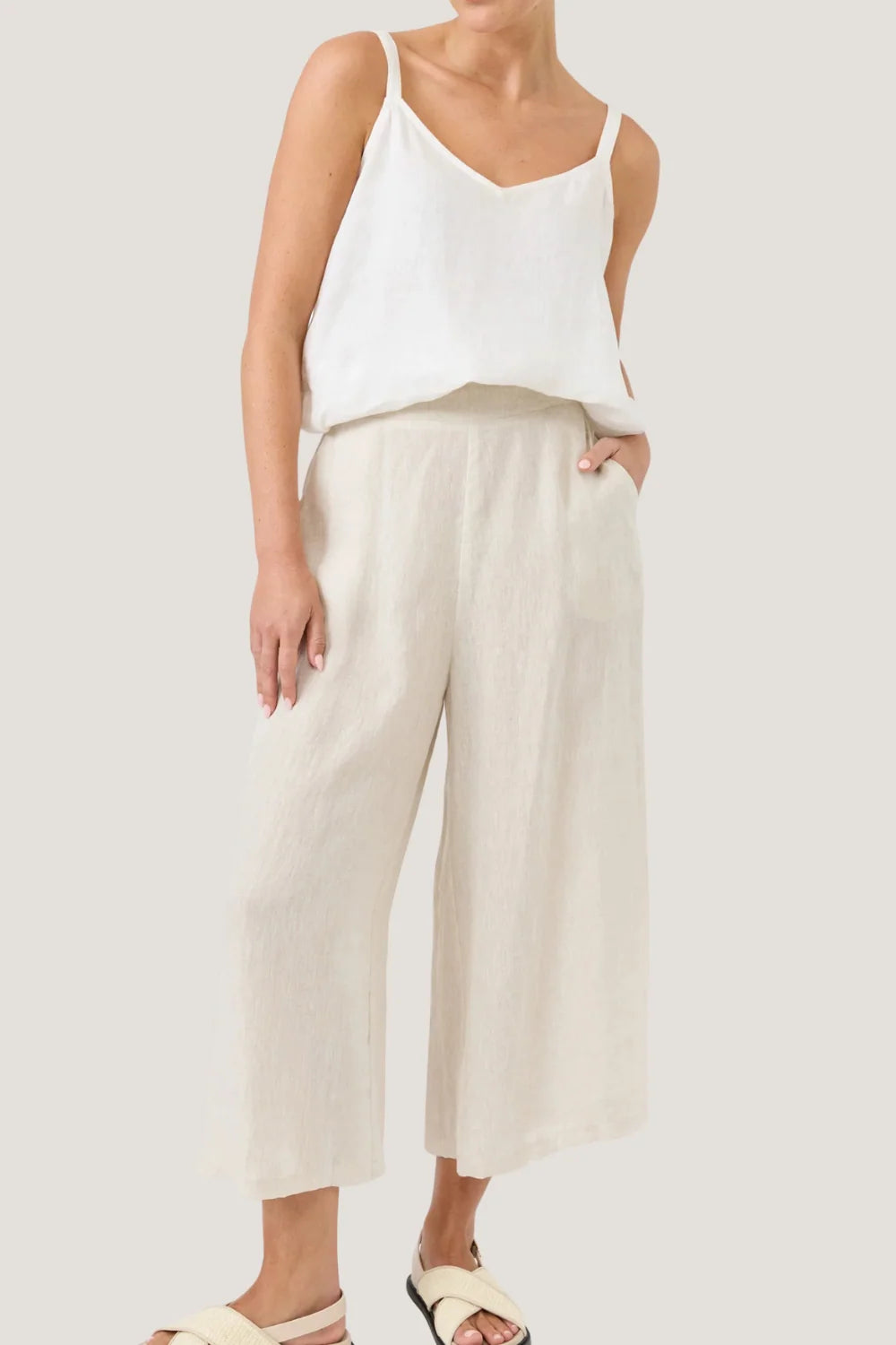 Studio Crop Pant Tusk