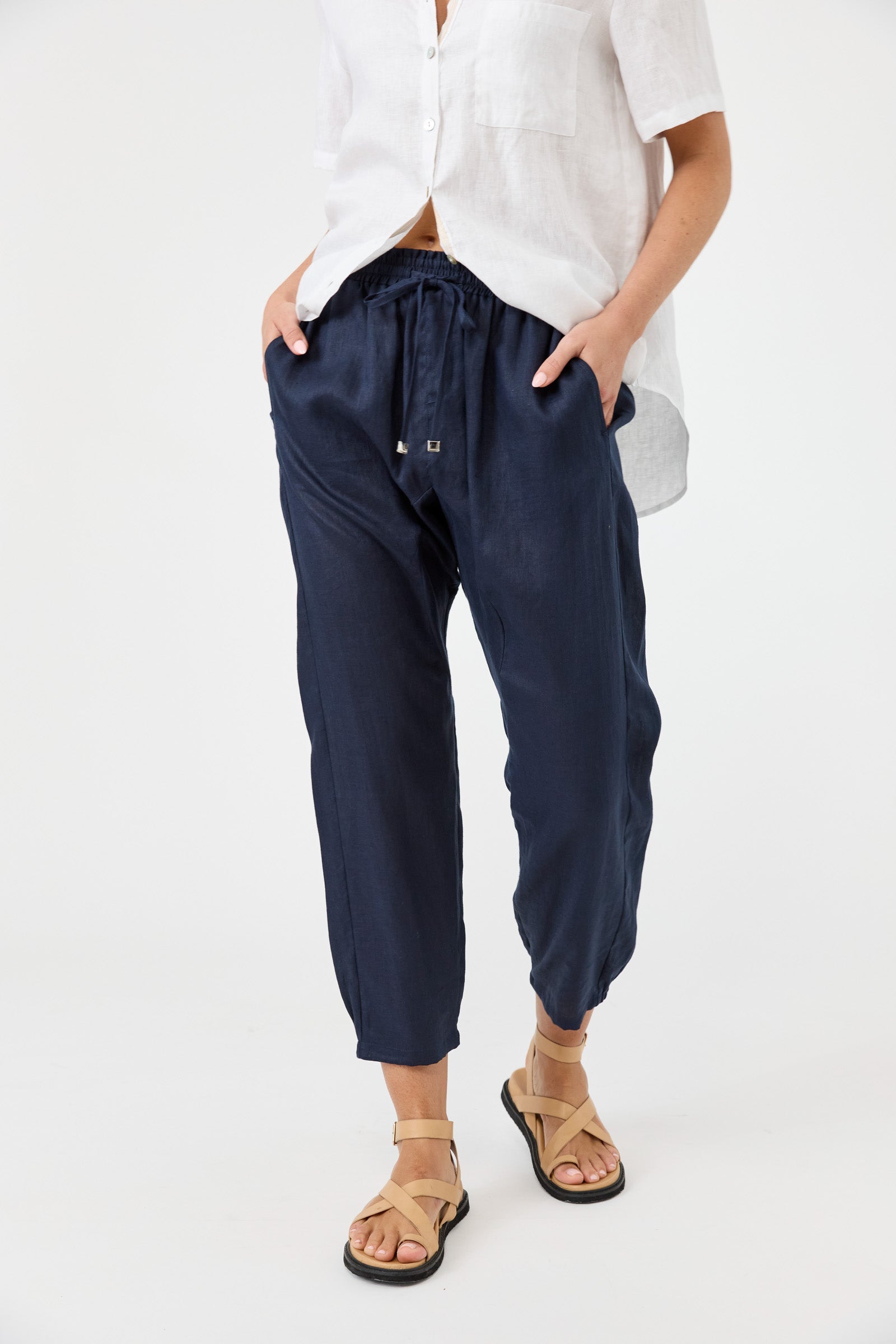 Studio Relaxed Pant Navy