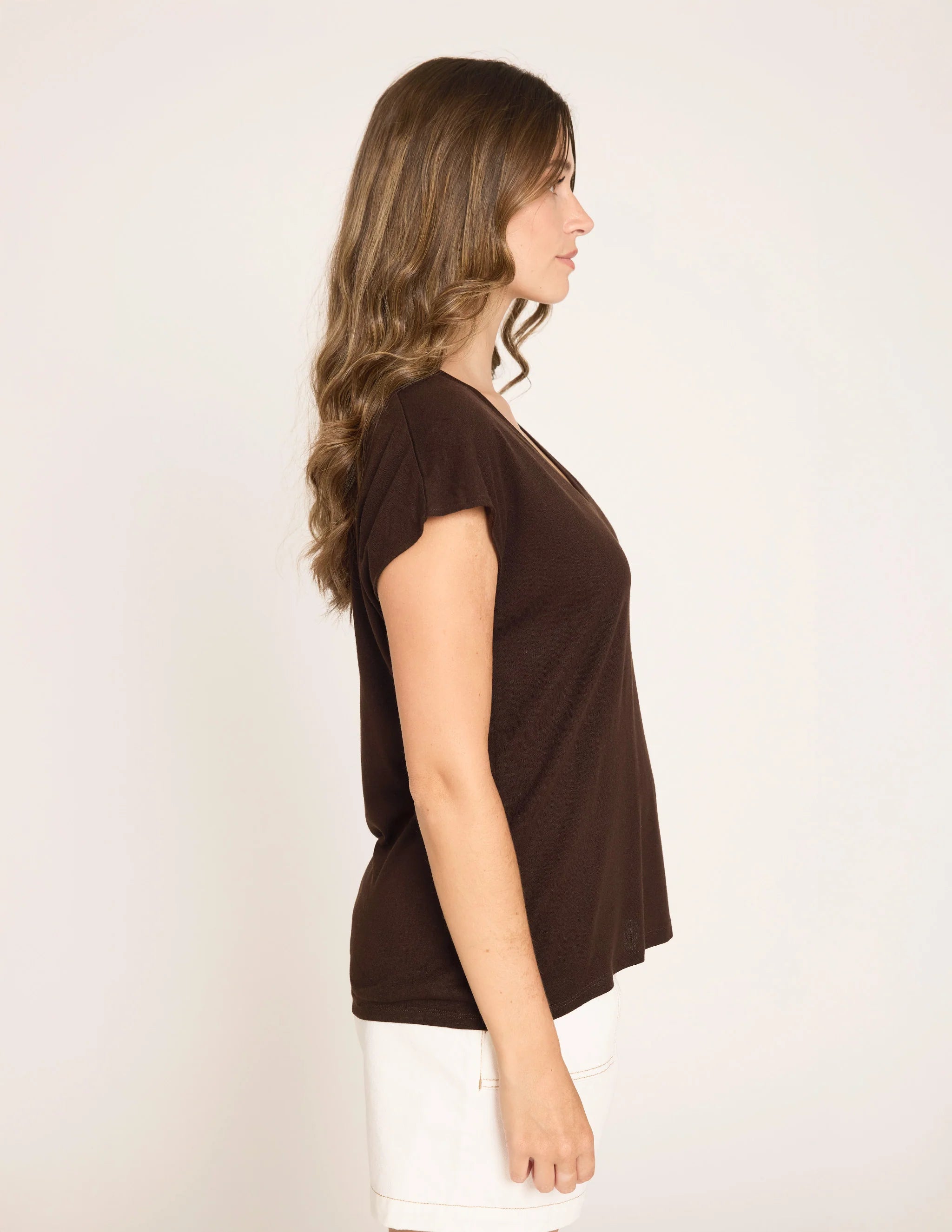 Victor T-Shirt Chocolate