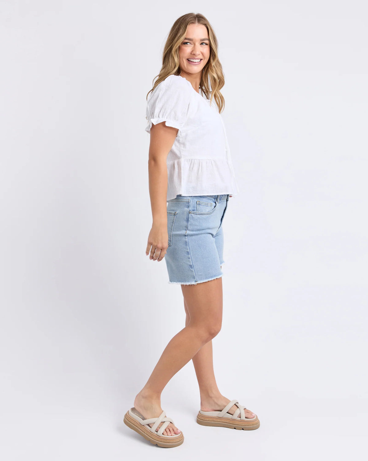 Tiana Top White