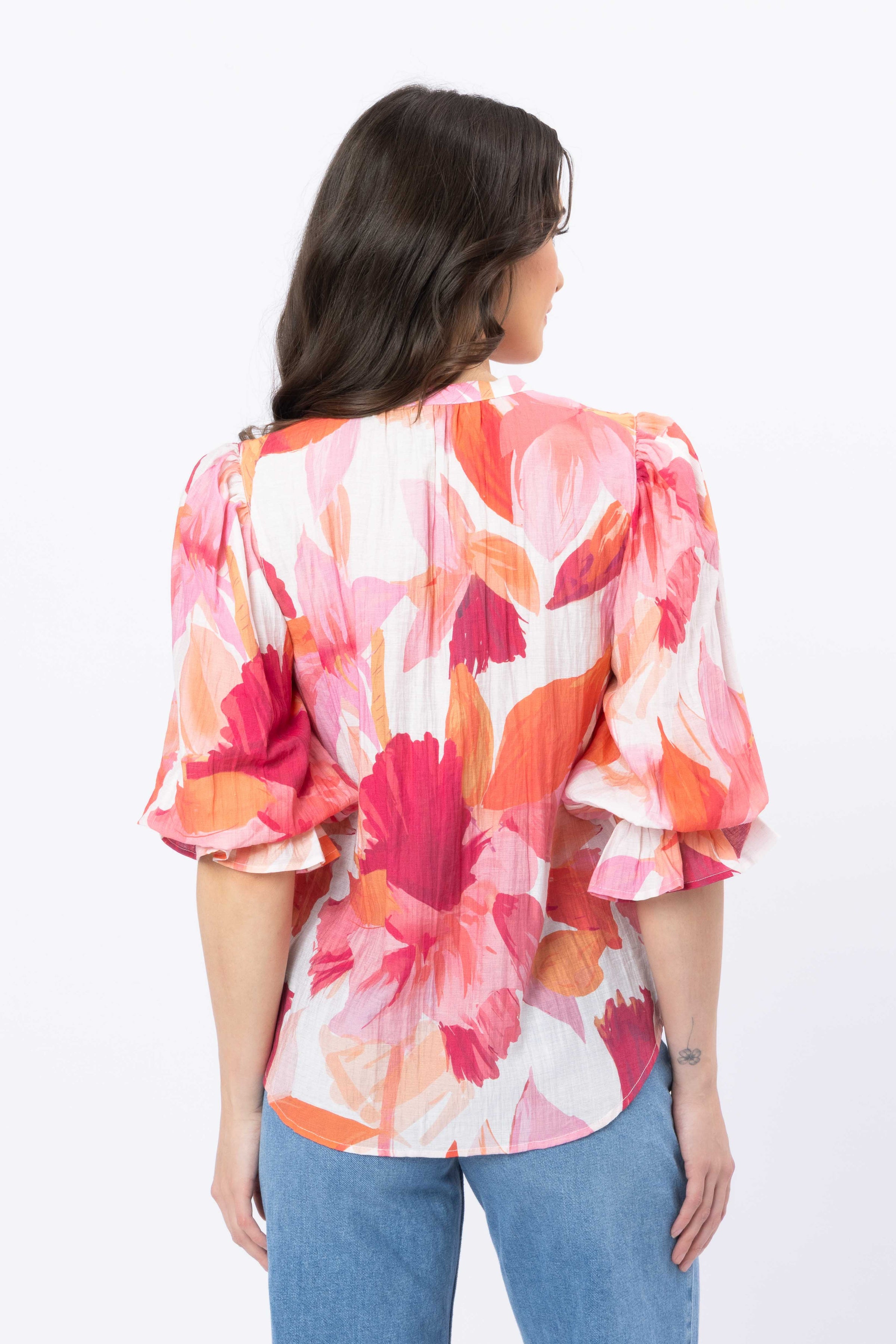 Graceful Top Pink Peach