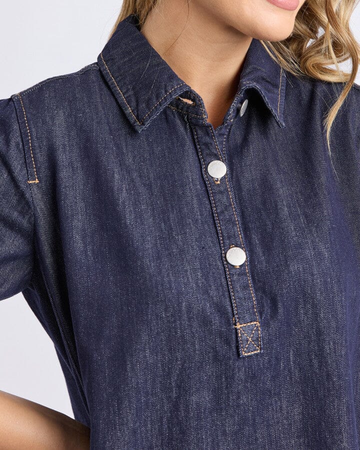 Foxwood Julian Dress Indigo