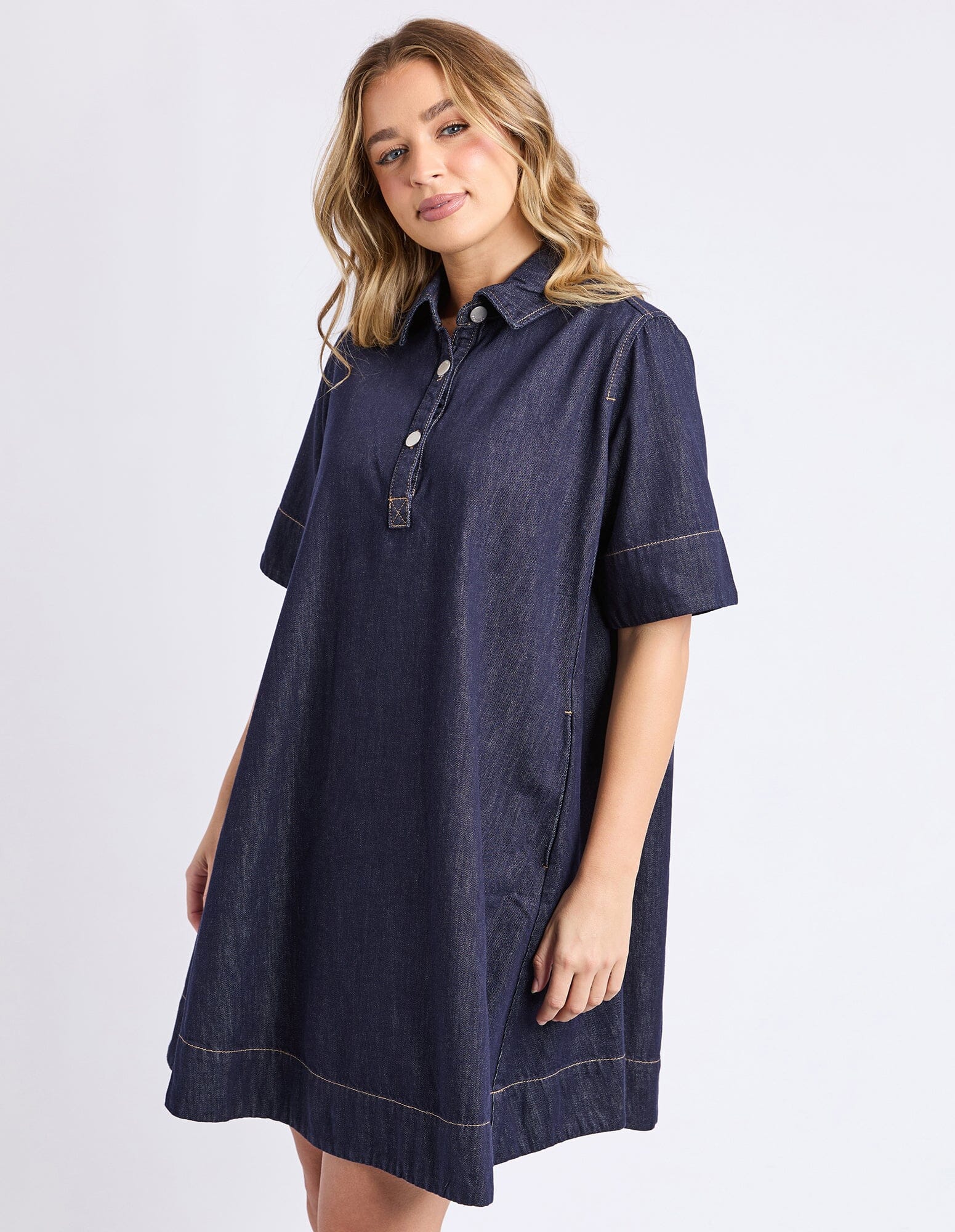 Foxwood Julian Dress Indigo