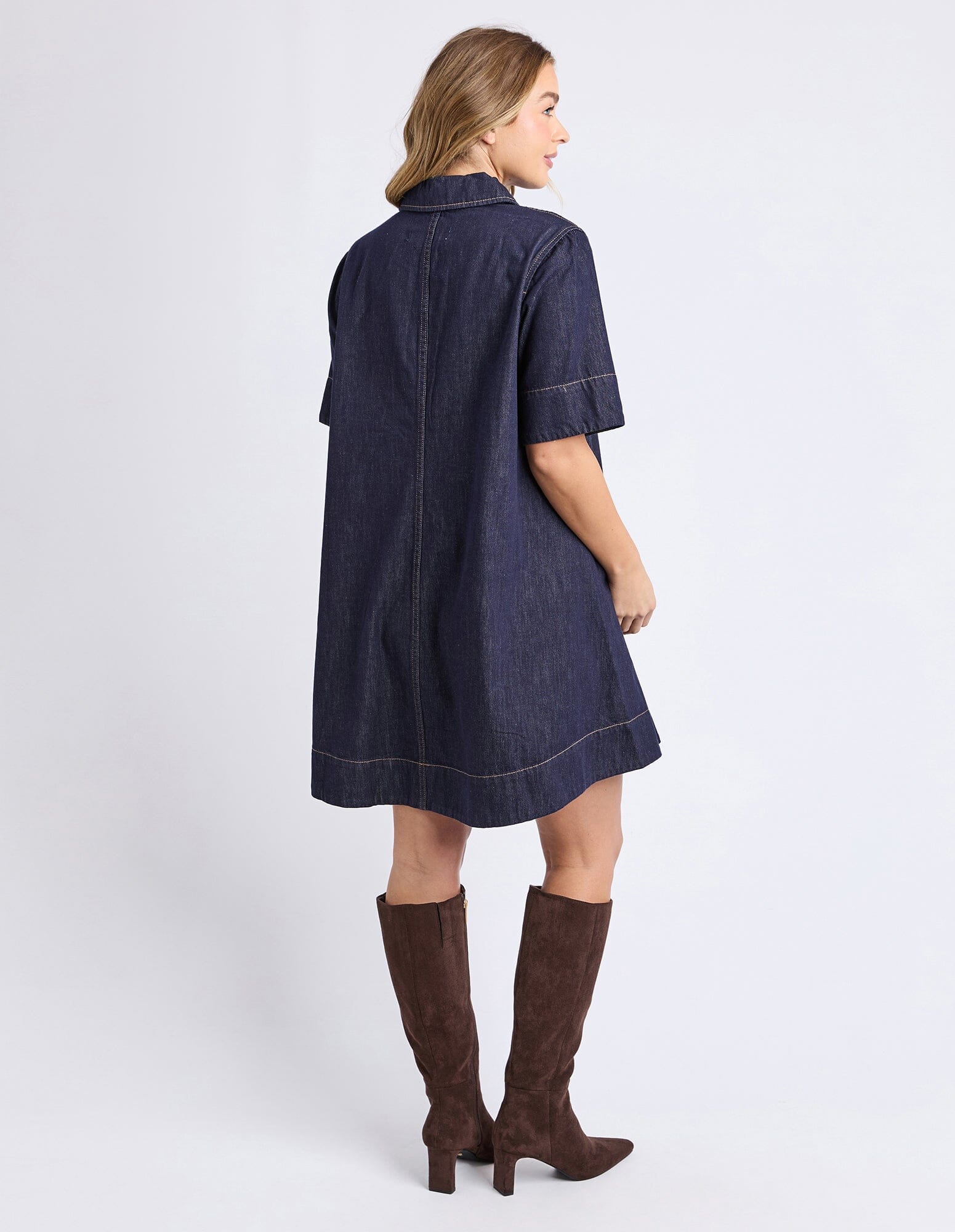 Foxwood Julian Dress Indigo