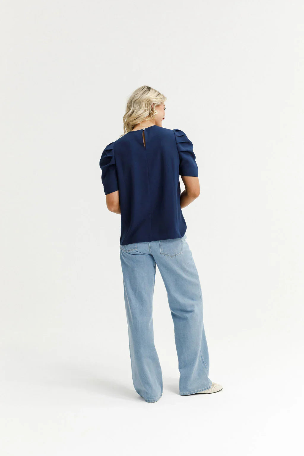 Homelee Thea Top - Navy