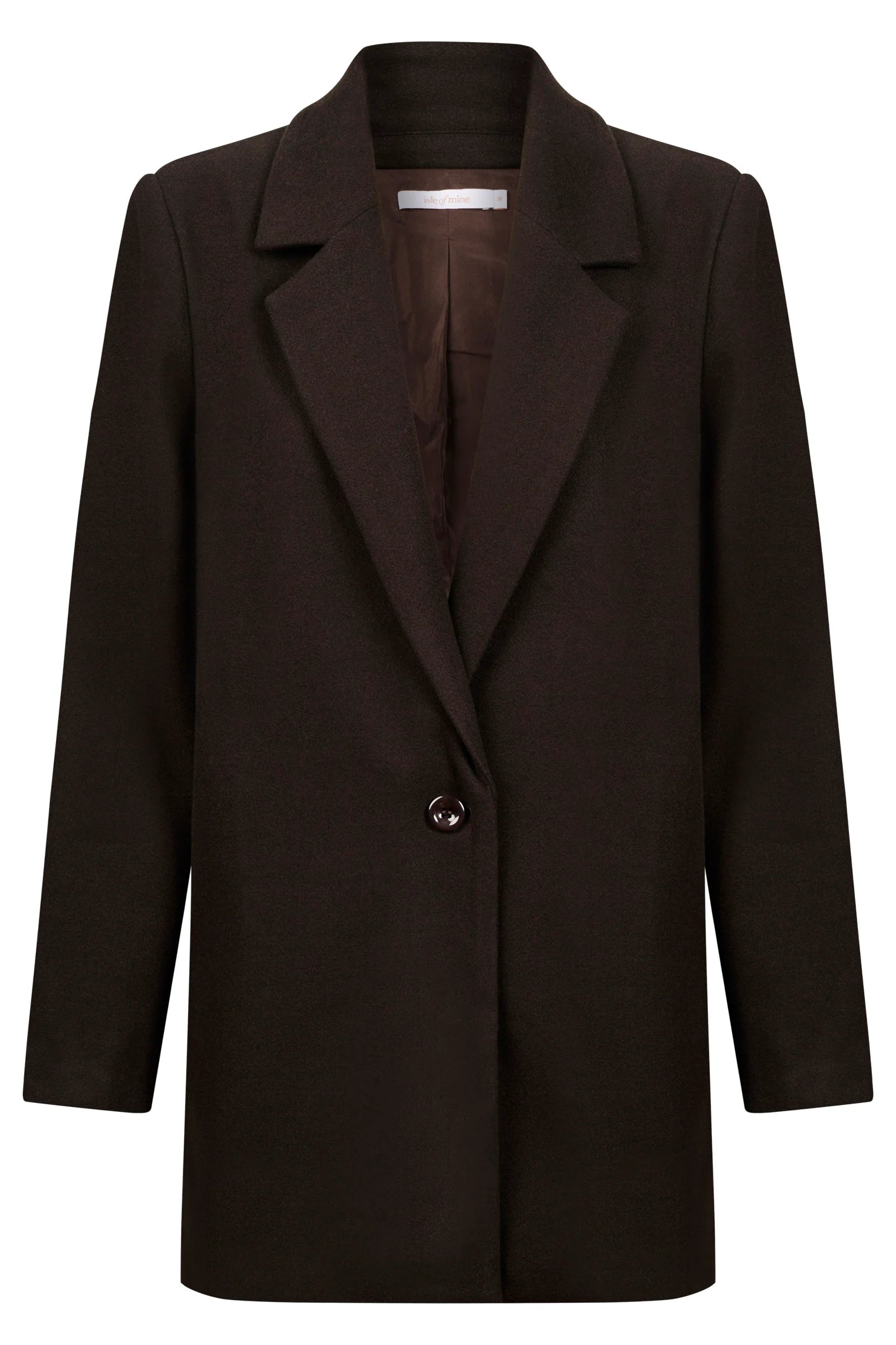 Isle of Mine Kali Coat - Chocolate
