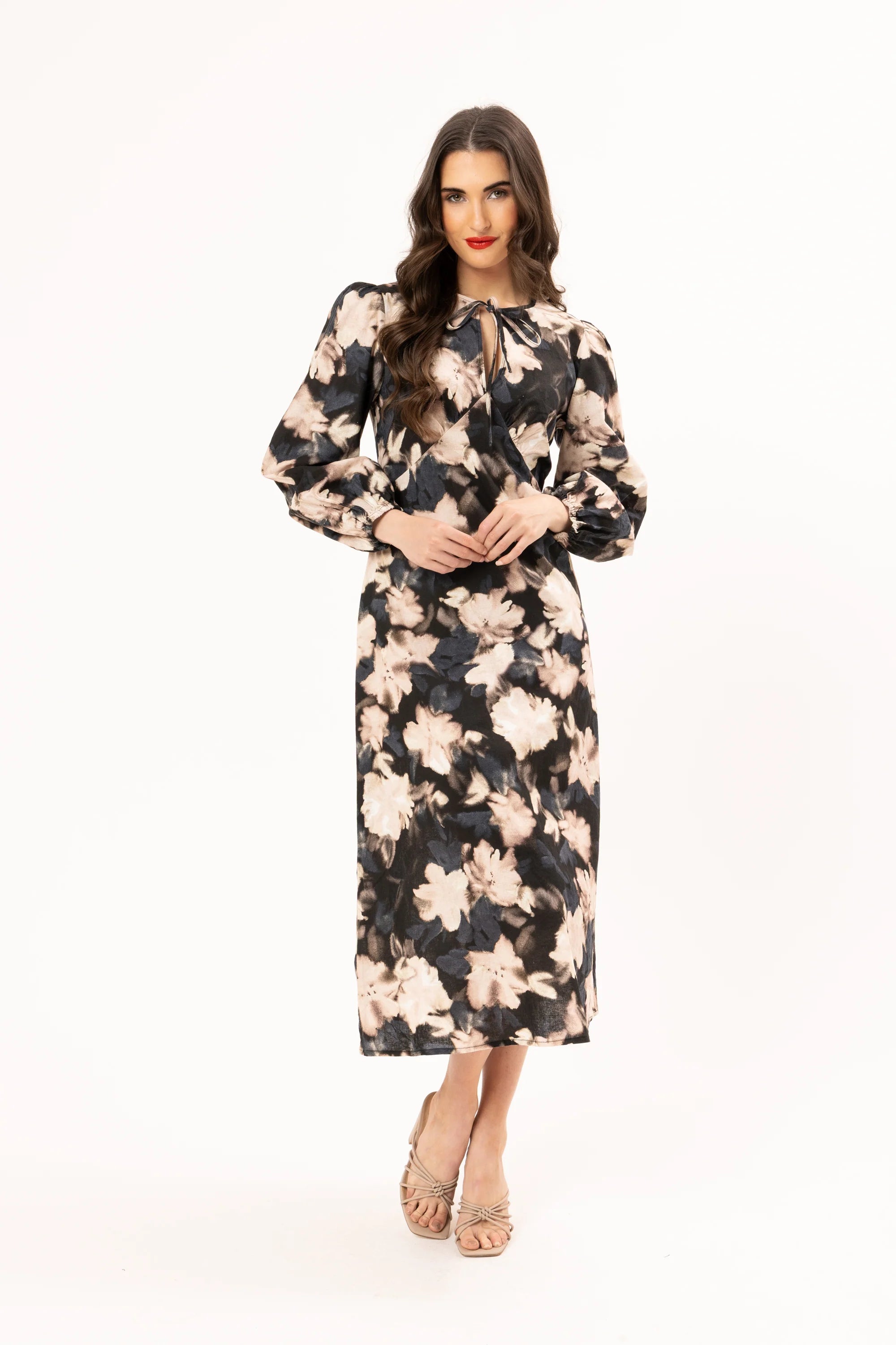 Seeking Lola Elegant Dress Lux Smudge