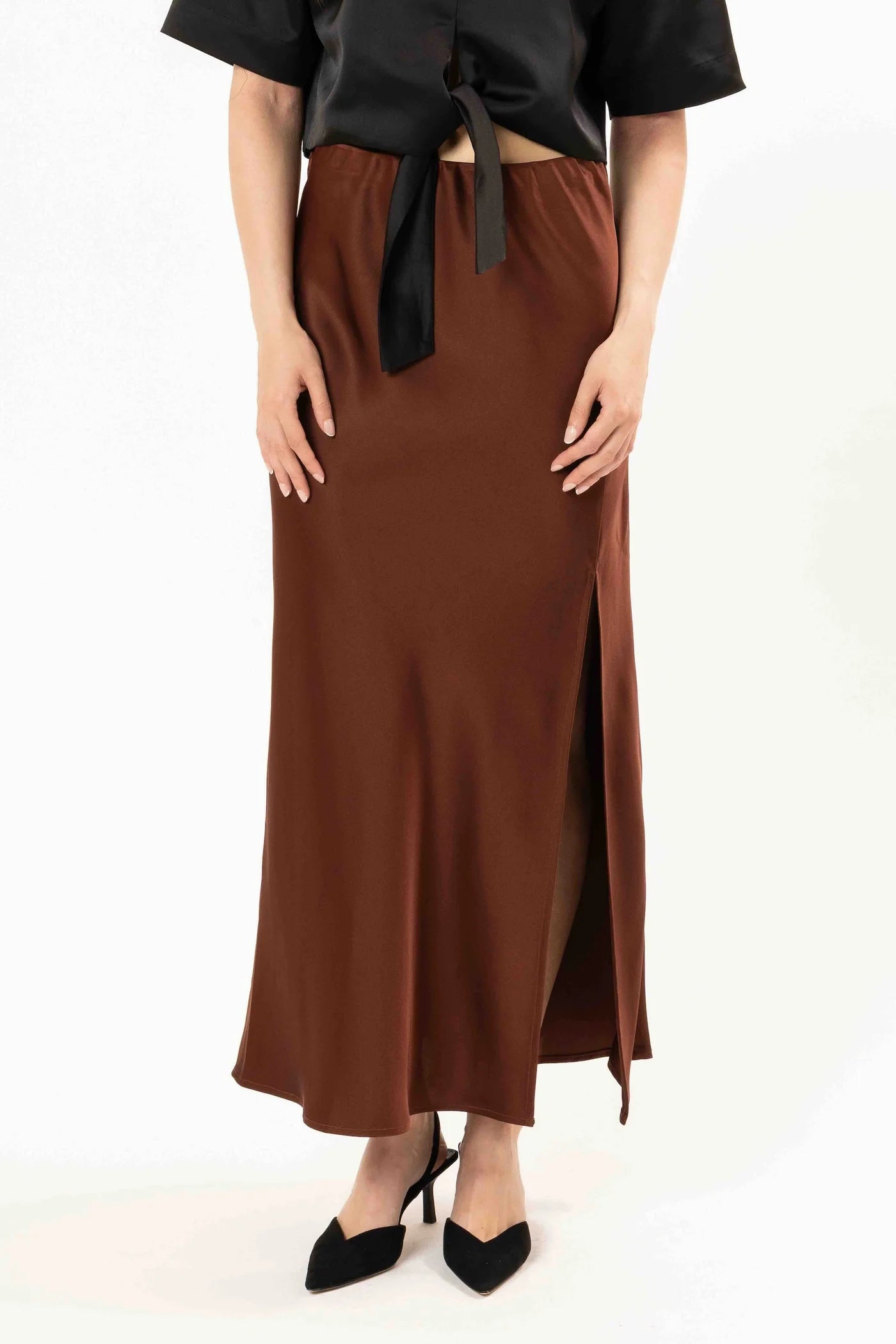 Seeking Lola Viva Skirt Chocolate