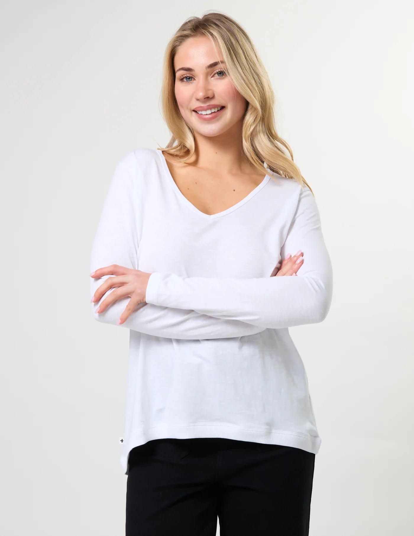 Stella + Gemma Parker V Top White