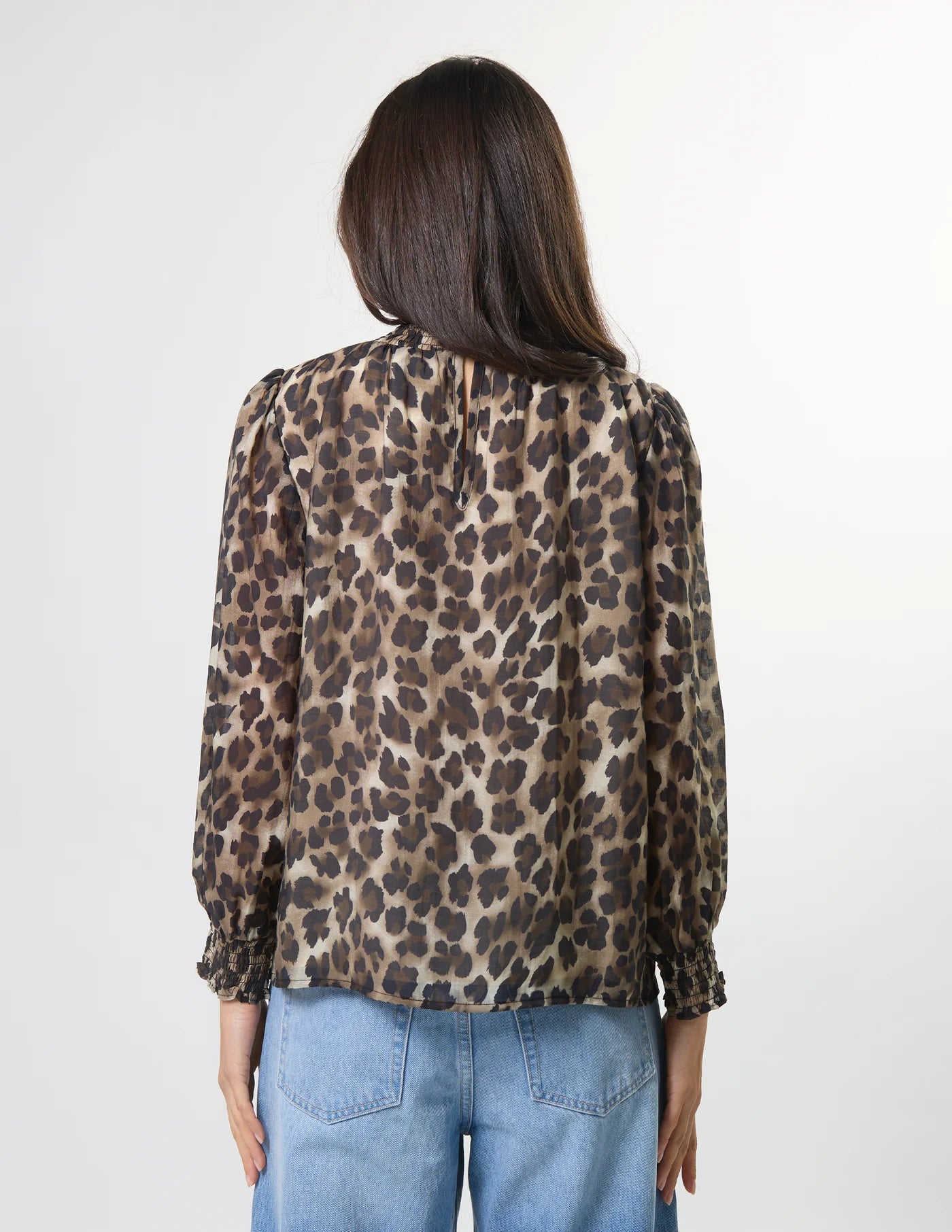 Stella + Gemma Sylvie Blouse Leopardness