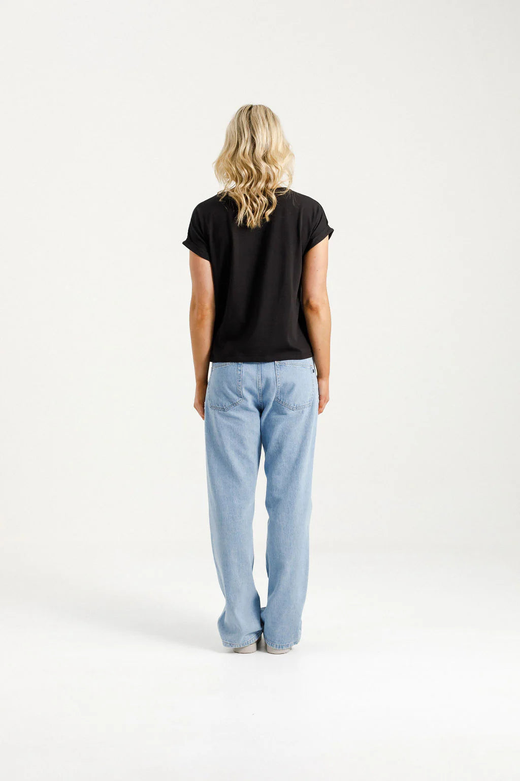 Jackie Tee Black with Blossom Berry