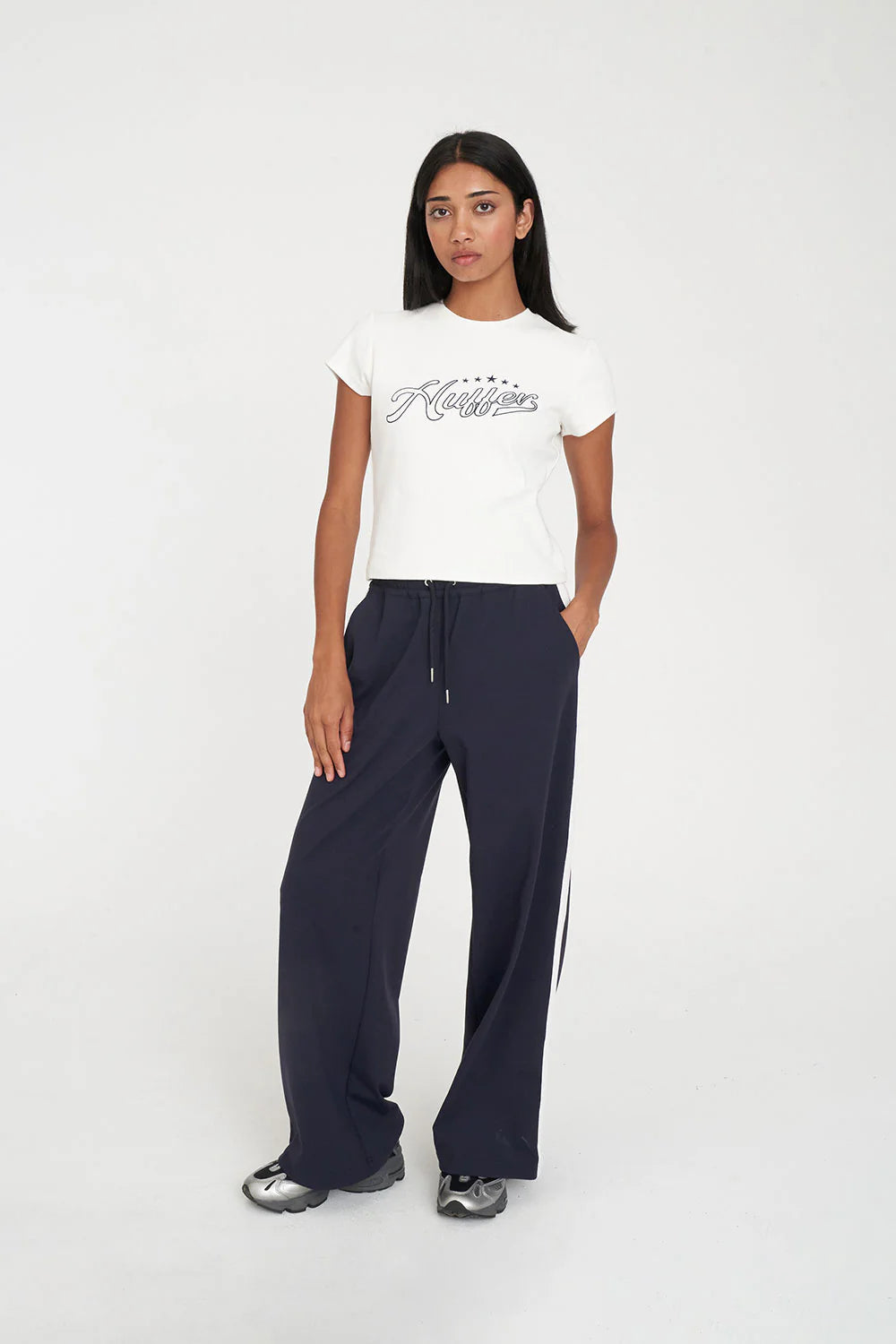 Huffer Signature Trackpant Navy