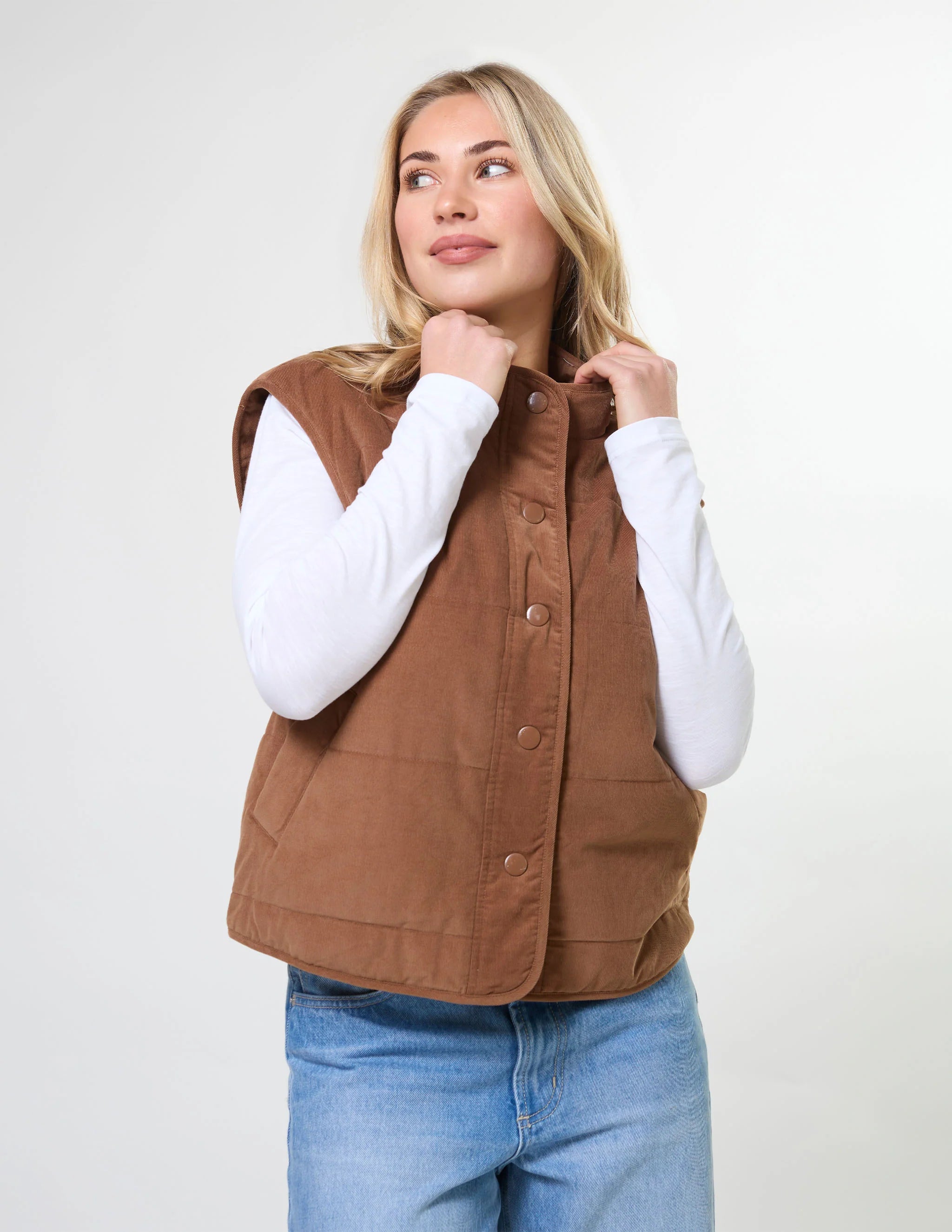 Stella + Gemma Kenzie Vest Ginger