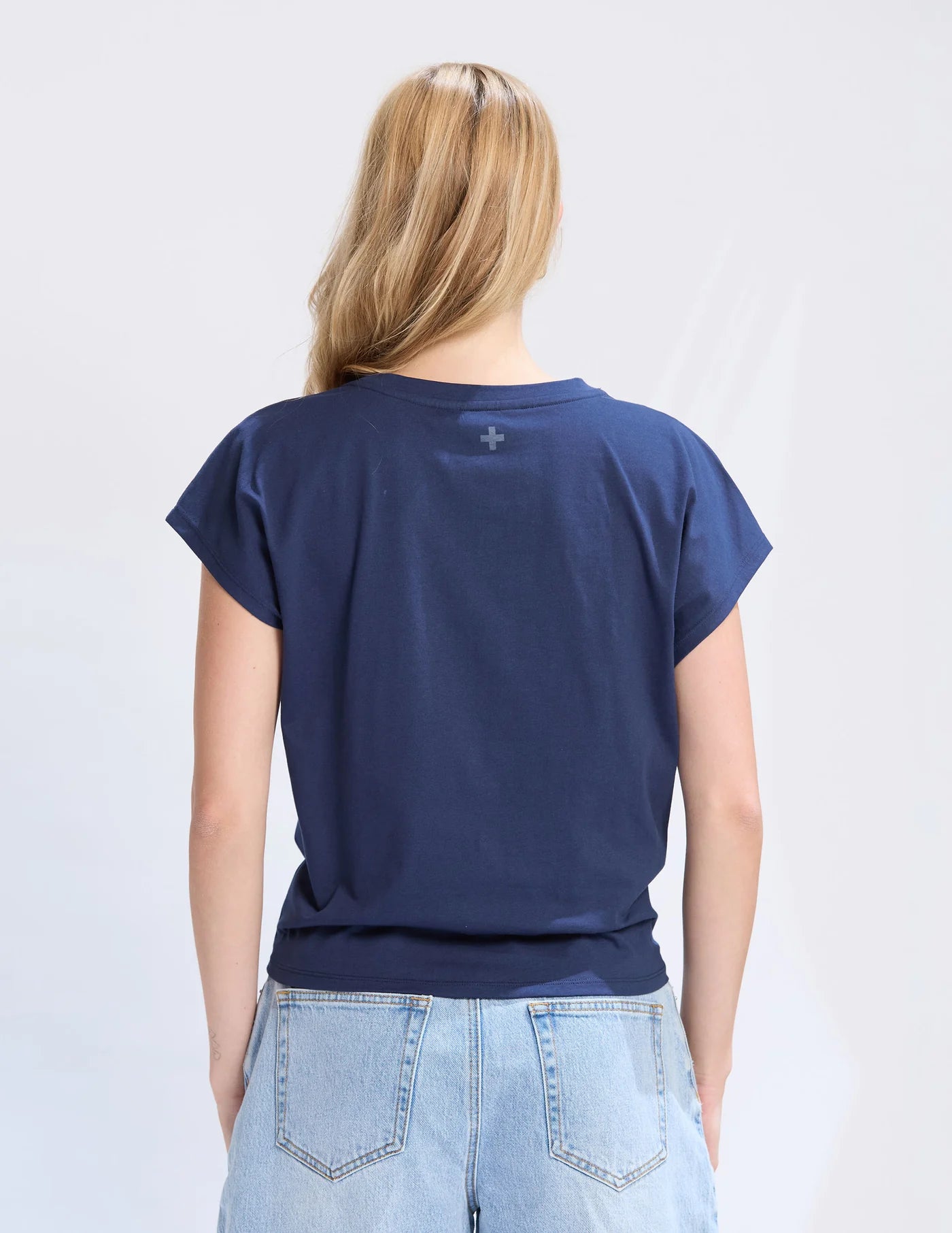 Top Knot Top Navy