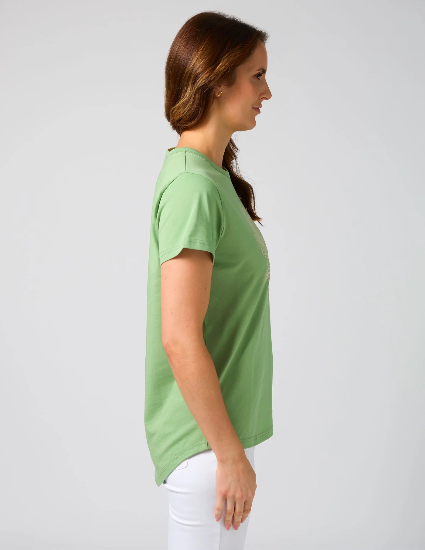 Classic Tee Ibiza Bloom Vintage Green