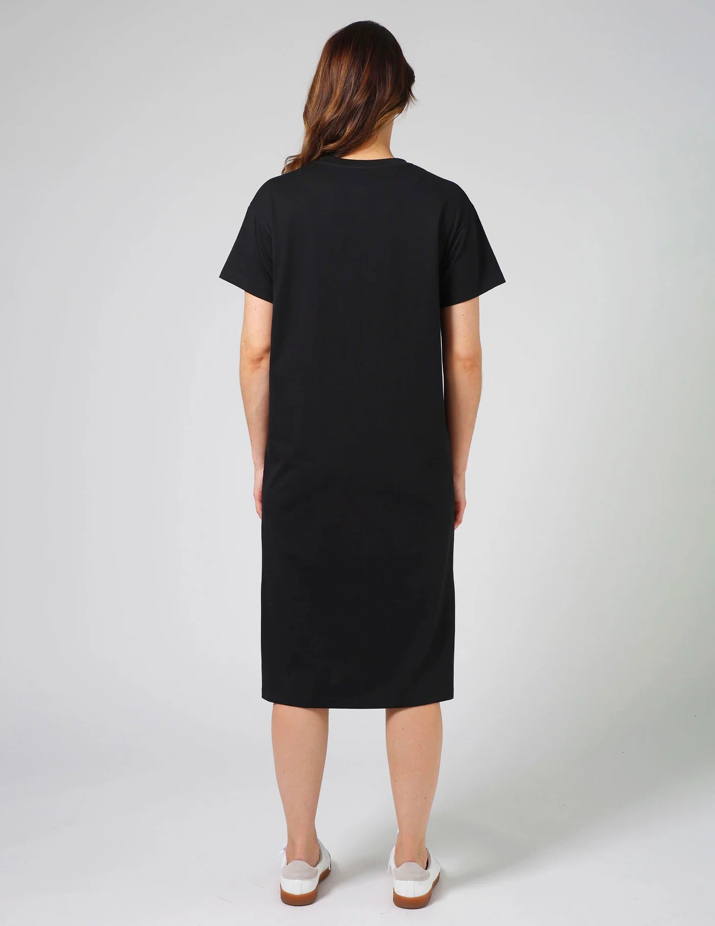 Maxie Tee Dress Ibiza Bloom Black