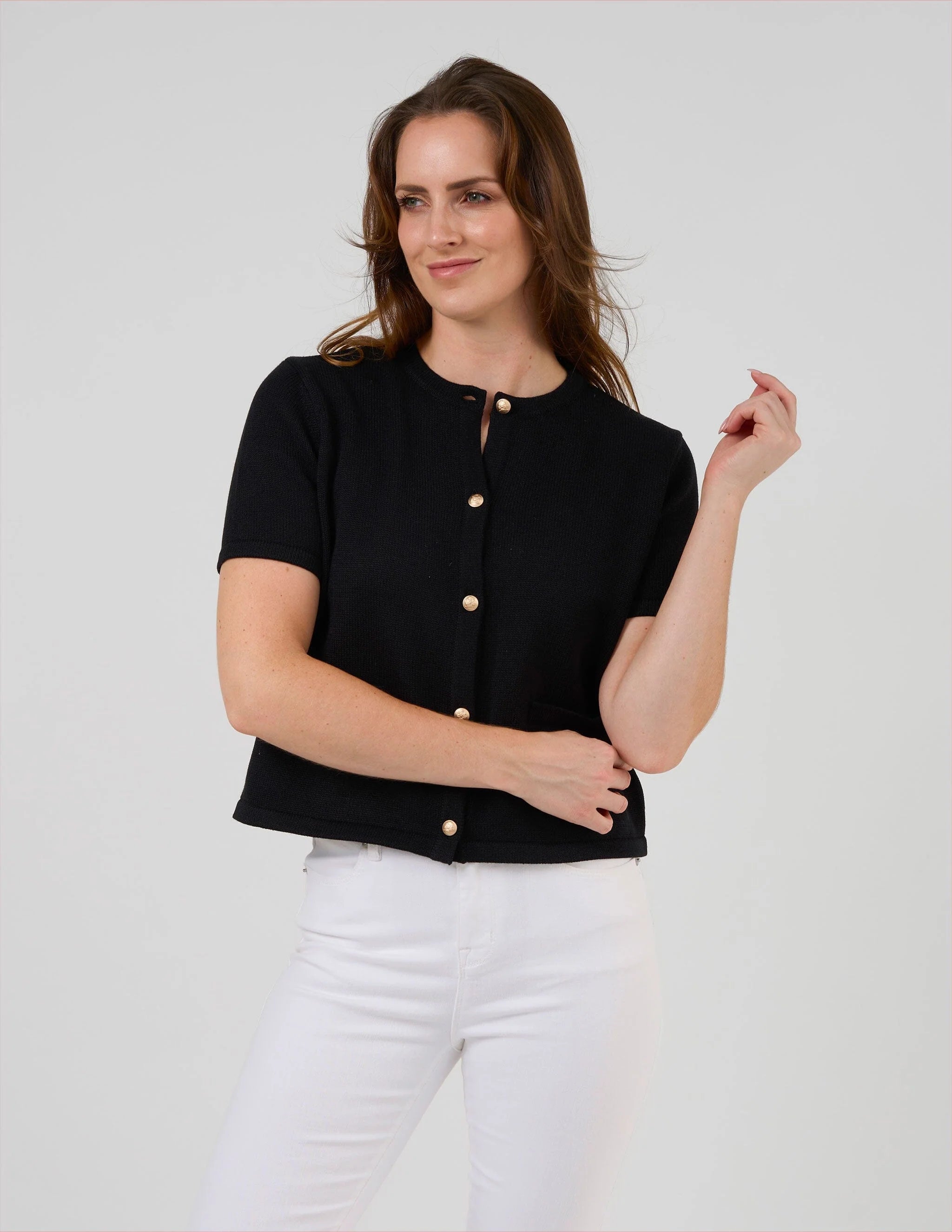 Rue Cardigan Black